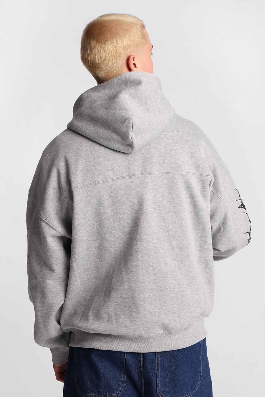 Arsenic Skull Graphic Zip-Up Hoodie Arsenic Skull Graphic Zip-Up Hoodie