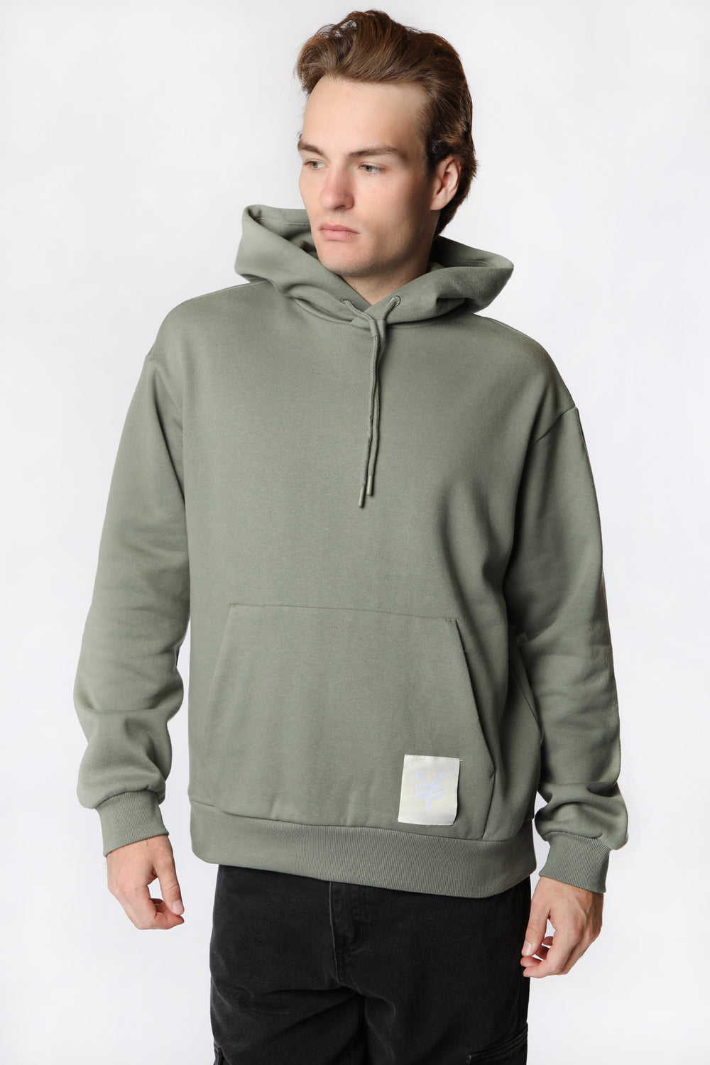 Zoo York Unisex Woven Patch Hoodie Zoo York Unisex Woven Patch Hoodie