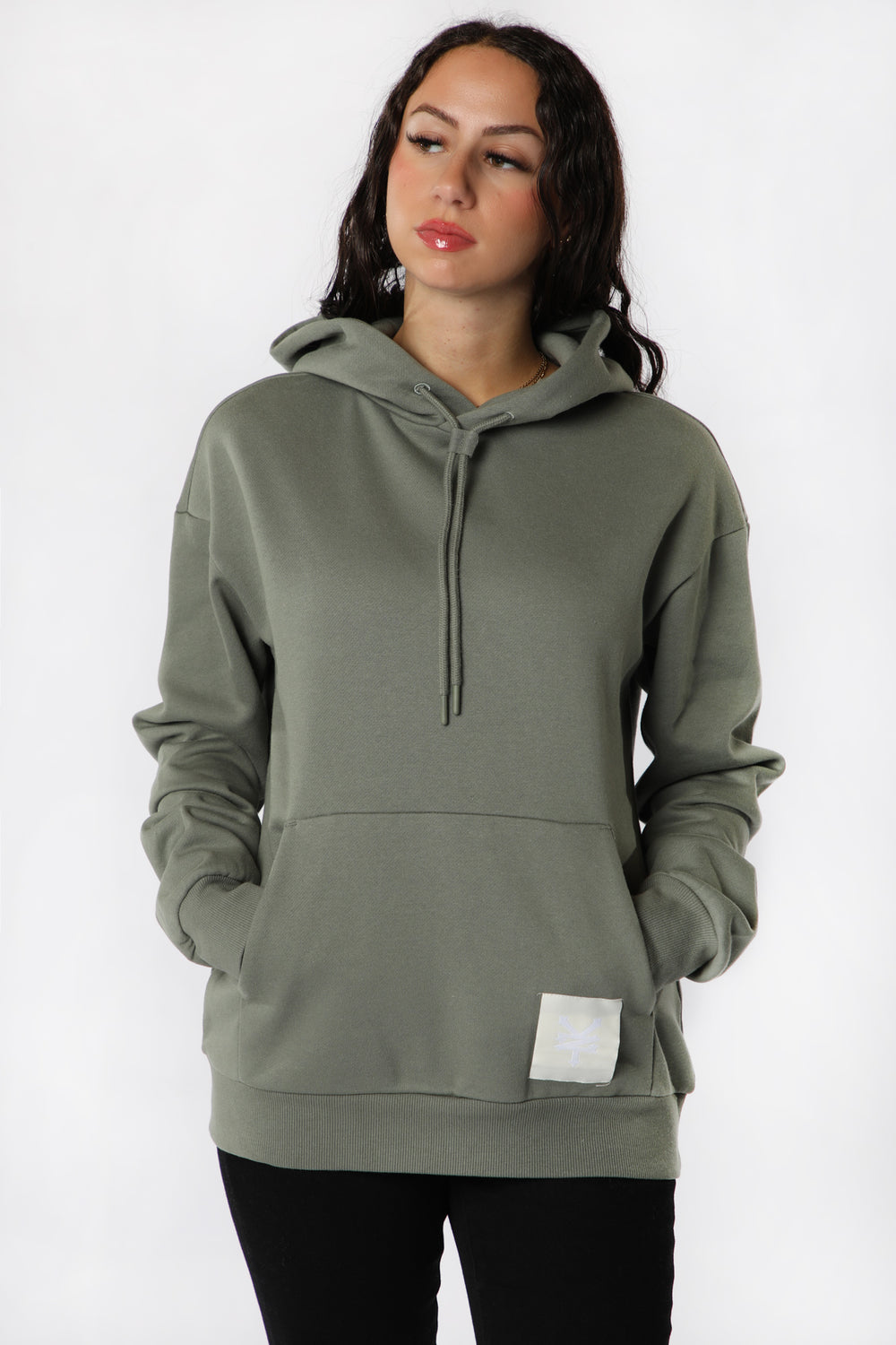 Zoo York Unisex Woven Patch Hoodie Zoo York Unisex Woven Patch Hoodie