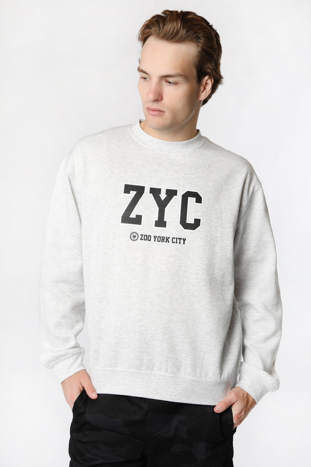 Zoo York Mens ZYC Logo Sweatshirt Zoo York Mens ZYC Logo Sweatshirt
