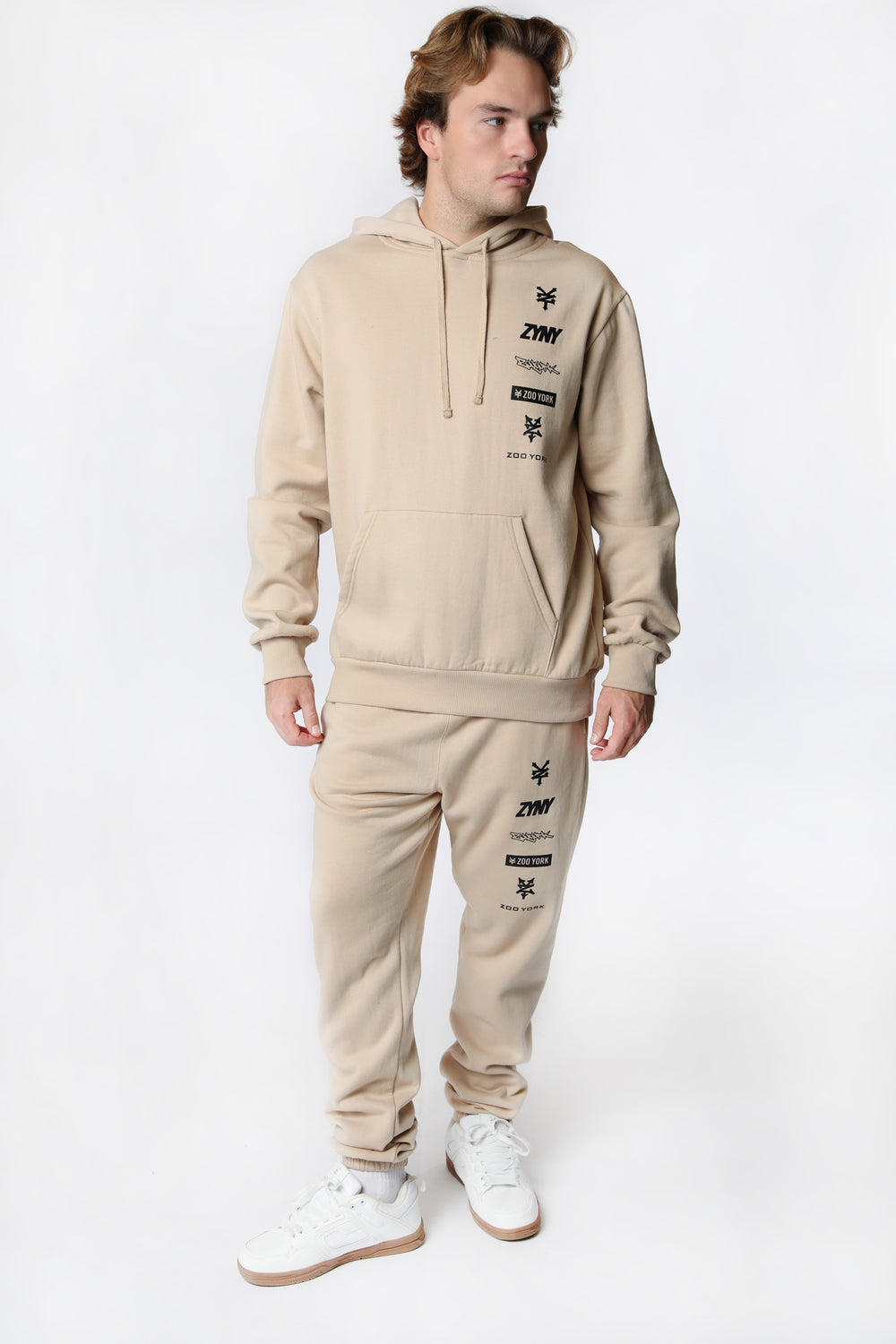 Jogger en Molleton Imprimés Logos Zoo York Homme Jogger en Molleton Imprimés Logos Zoo York Homme