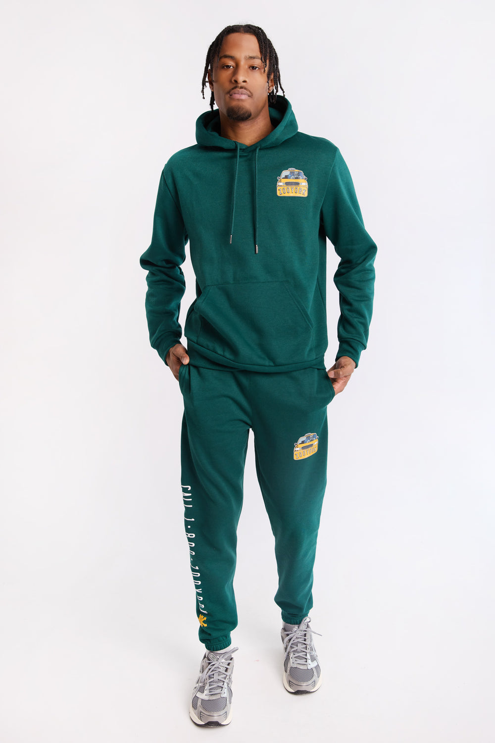 Jogger en molleton imprimé Taxis Zoo York homme Jogger en molleton imprimé Taxis Zoo York homme