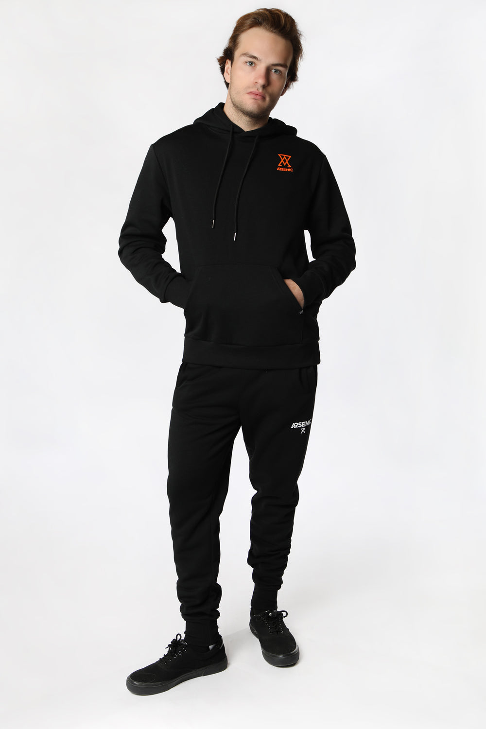 Jogger en Molleton Imprimé Logo Arsenic Homme Jogger en Molleton Imprimé Logo Arsenic Homme