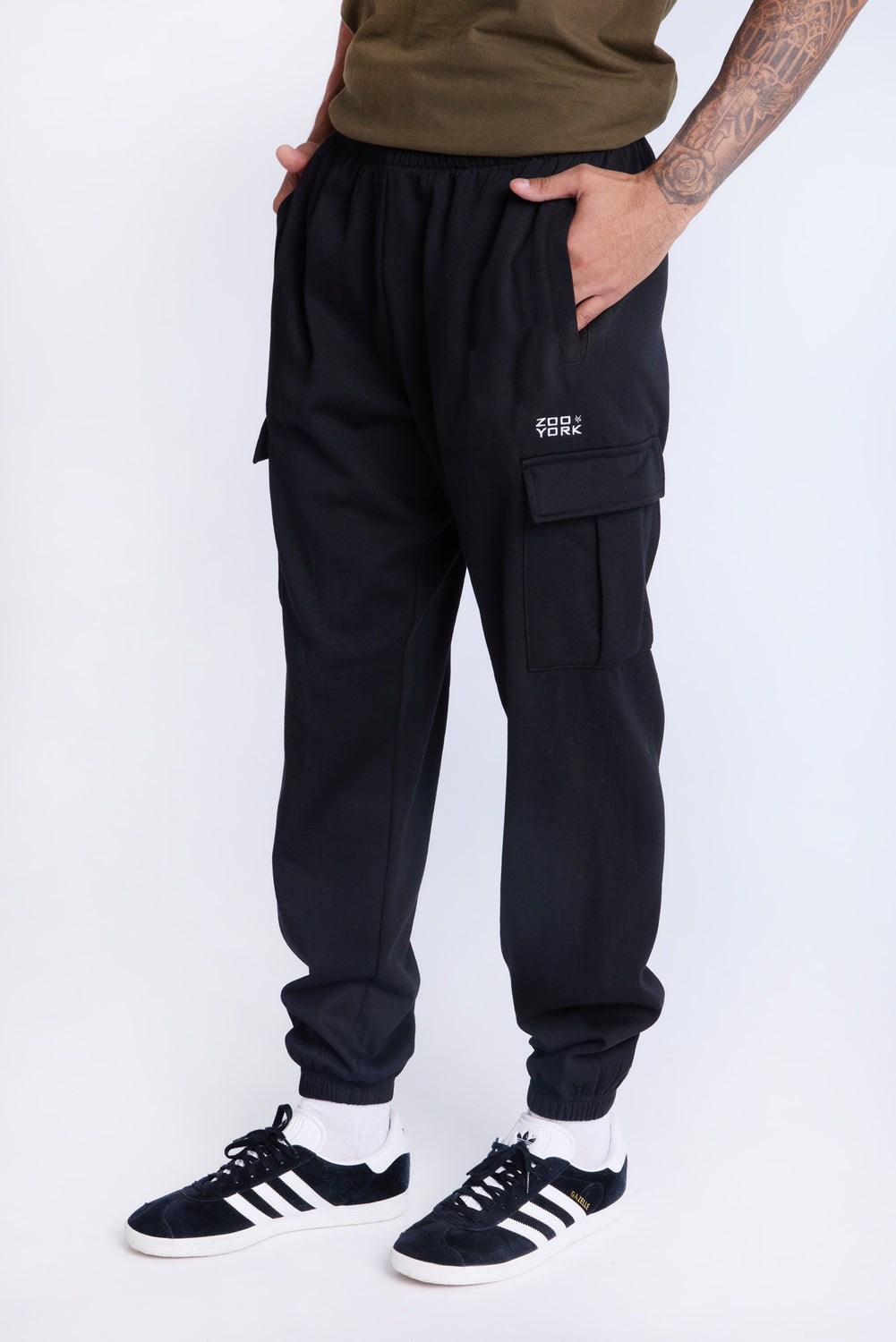 Zoo York Mens Cargo Sweatpant Zoo York Mens Cargo Sweatpant