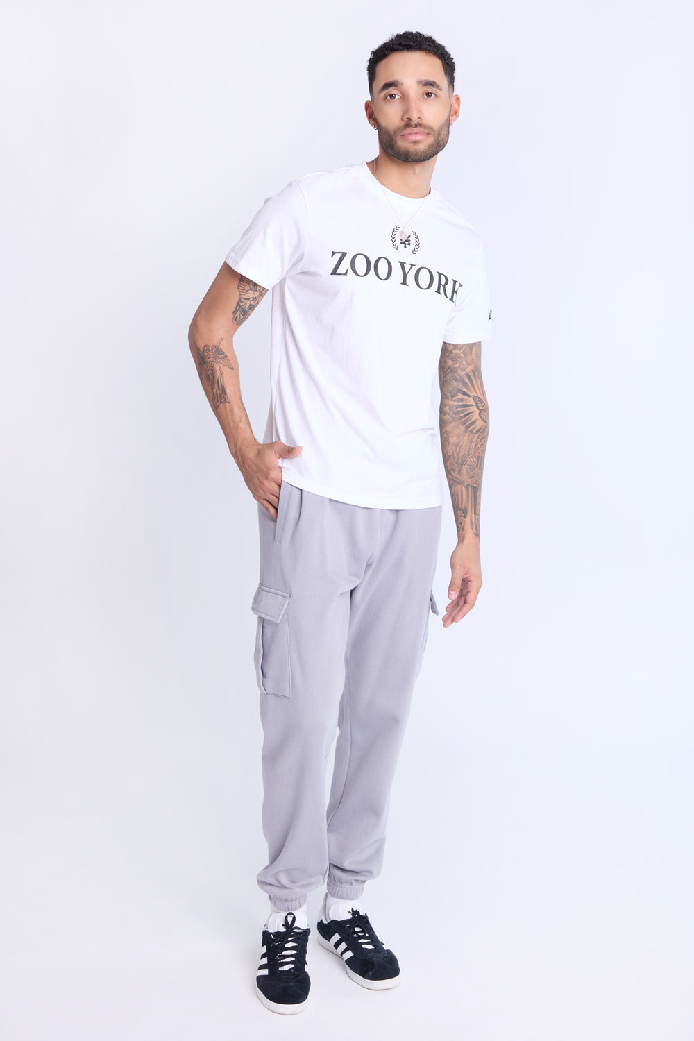 Zoo York Mens Cargo Sweatpant Zoo York Mens Cargo Sweatpant