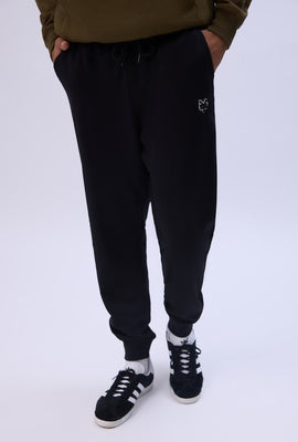 Zoo York Mens Embroidered Logo Fleece Jogger