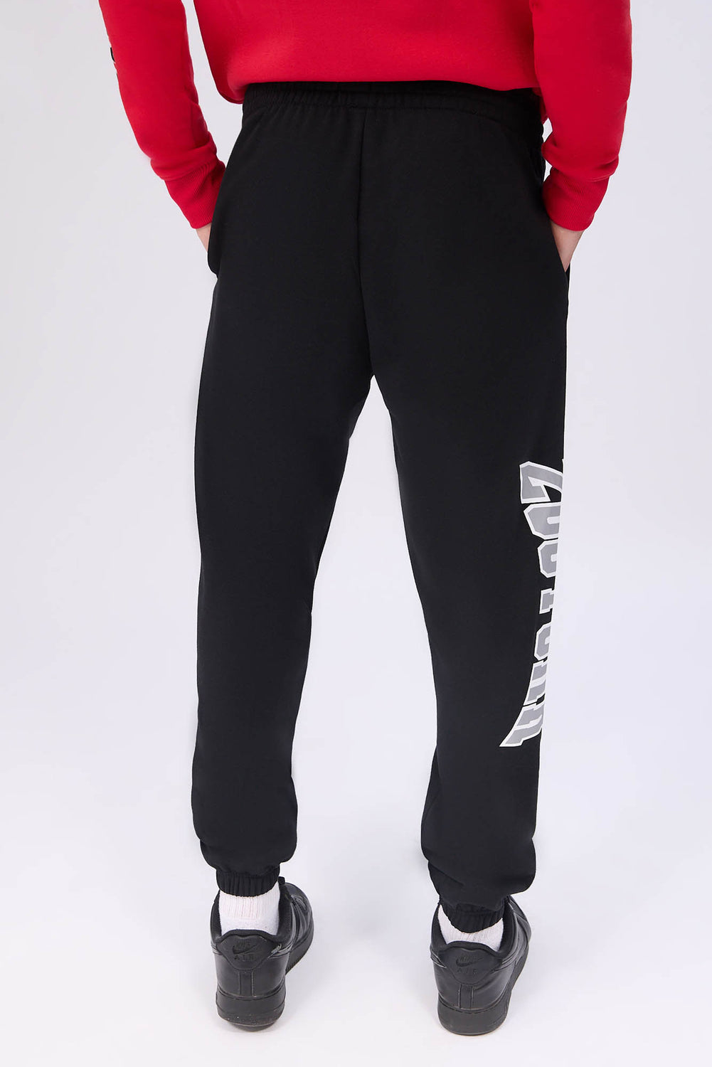 Jogger en molleton imprimé logo Zoo York homme Jogger en molleton imprimé logo Zoo York homme