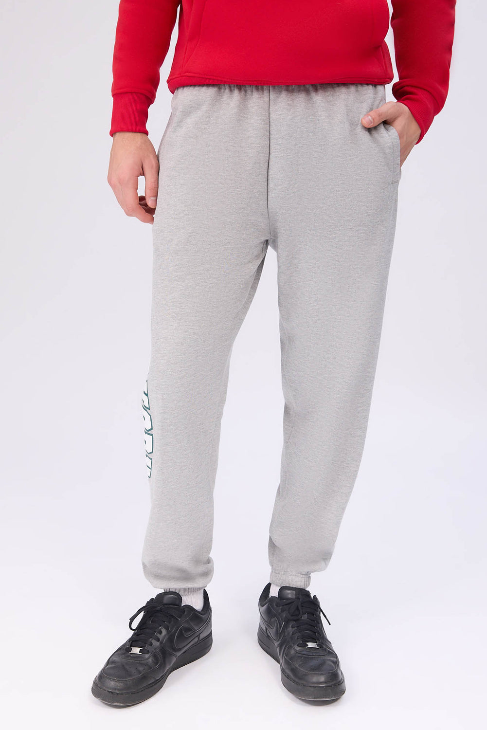 Jogger en molleton imprimé logo Zoo York homme Jogger en molleton imprimé logo Zoo York homme