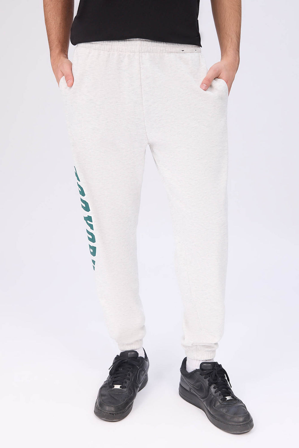 Jogger en molleton imprimé logo Zoo York homme Jogger en molleton imprimé logo Zoo York homme