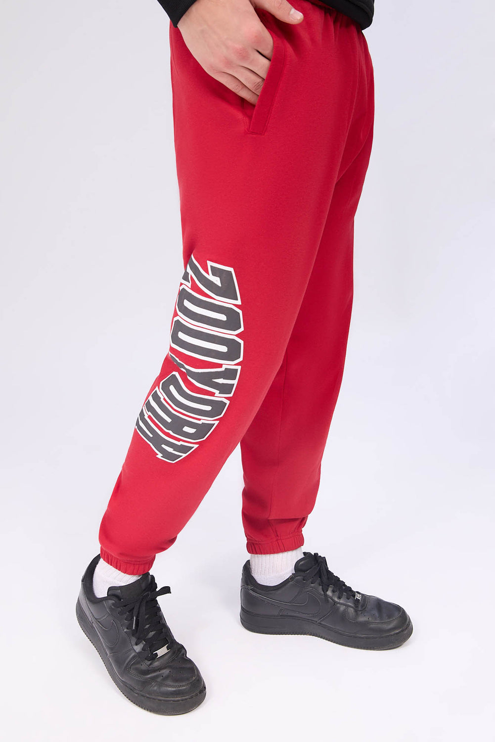 Jogger en molleton imprimé logo Zoo York homme Jogger en molleton imprimé logo Zoo York homme