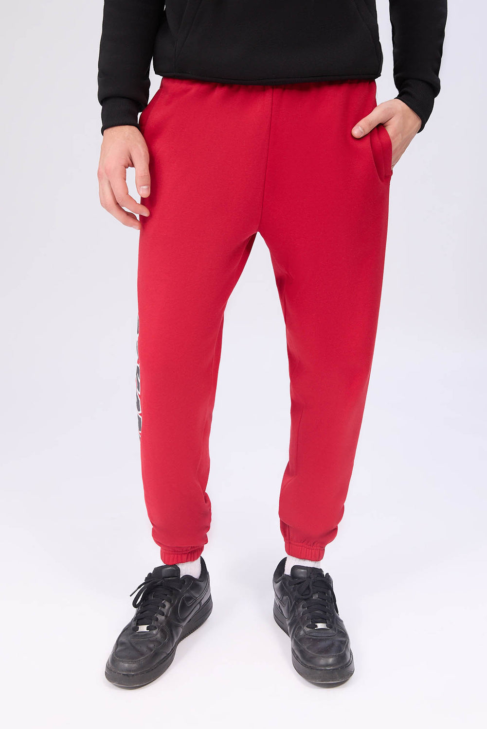 Jogger en molleton imprimé logo Zoo York homme Jogger en molleton imprimé logo Zoo York homme