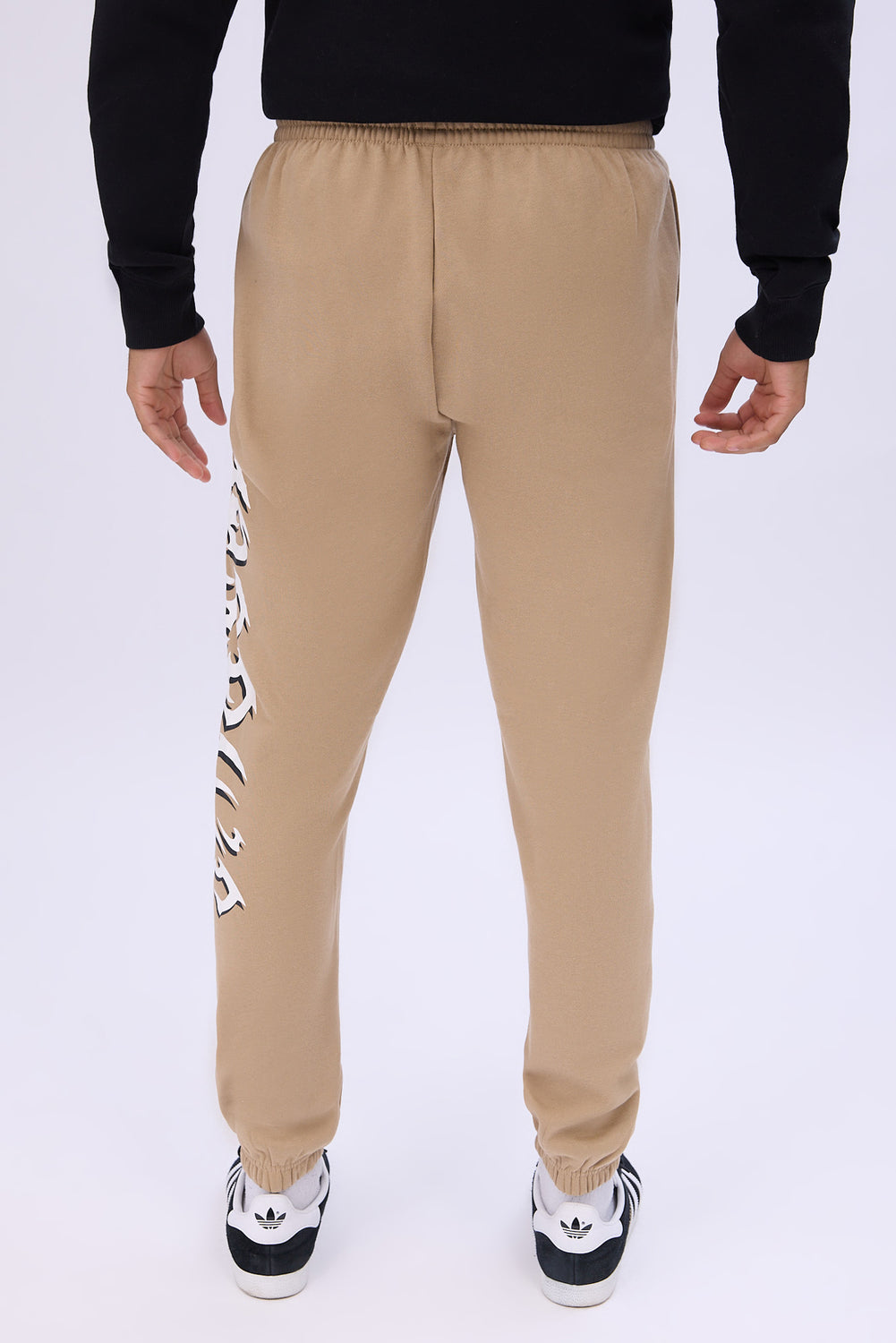 Jogger en molleton imprimé logo Arsenic homme Jogger en molleton imprimé logo Arsenic homme