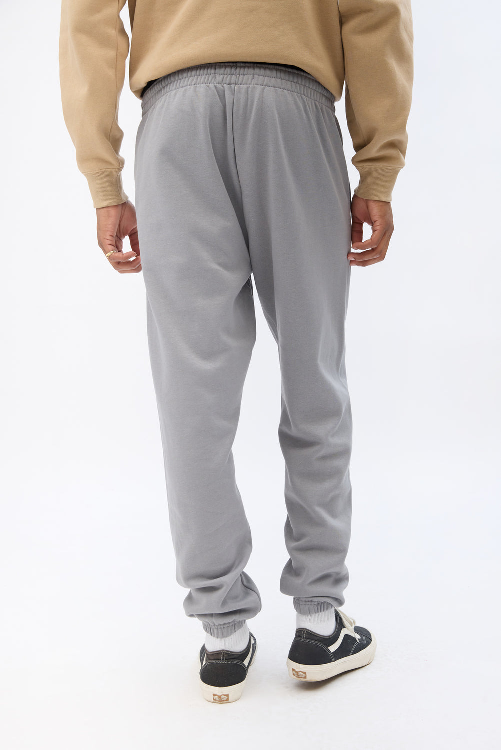 Jogger en molleton logo brodé Arsenic homme Jogger en molleton logo brodé Arsenic homme