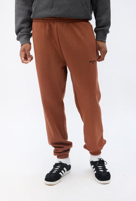 Jogger en molleton logo brodé Arsenic homme