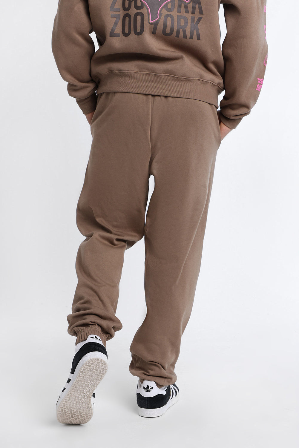 Jogger en molleton logo brodé Zoo York Jogger en molleton logo brodé Zoo York