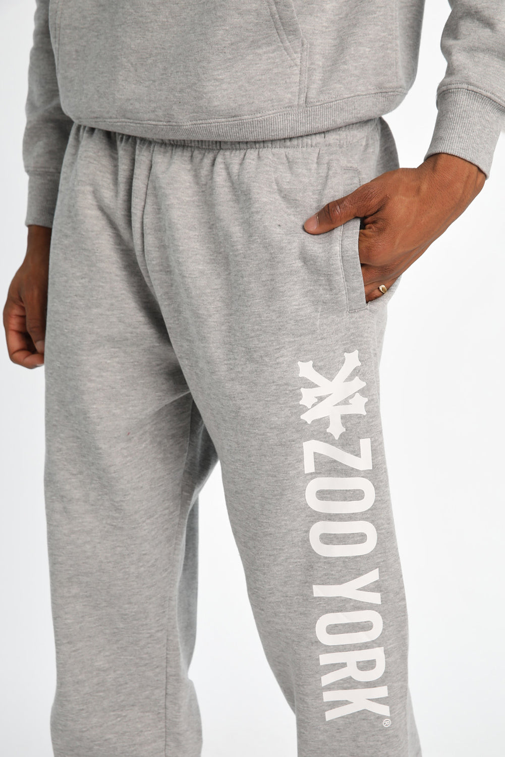 Jogger en molleton imprimé logo Zoo York Jogger en molleton imprimé logo Zoo York