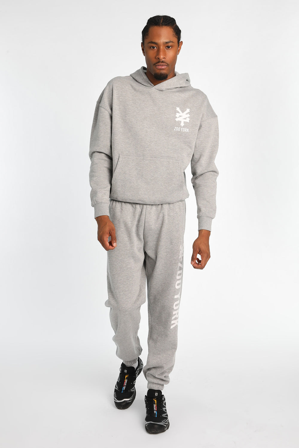 Jogger en molleton imprimé logo Zoo York Jogger en molleton imprimé logo Zoo York