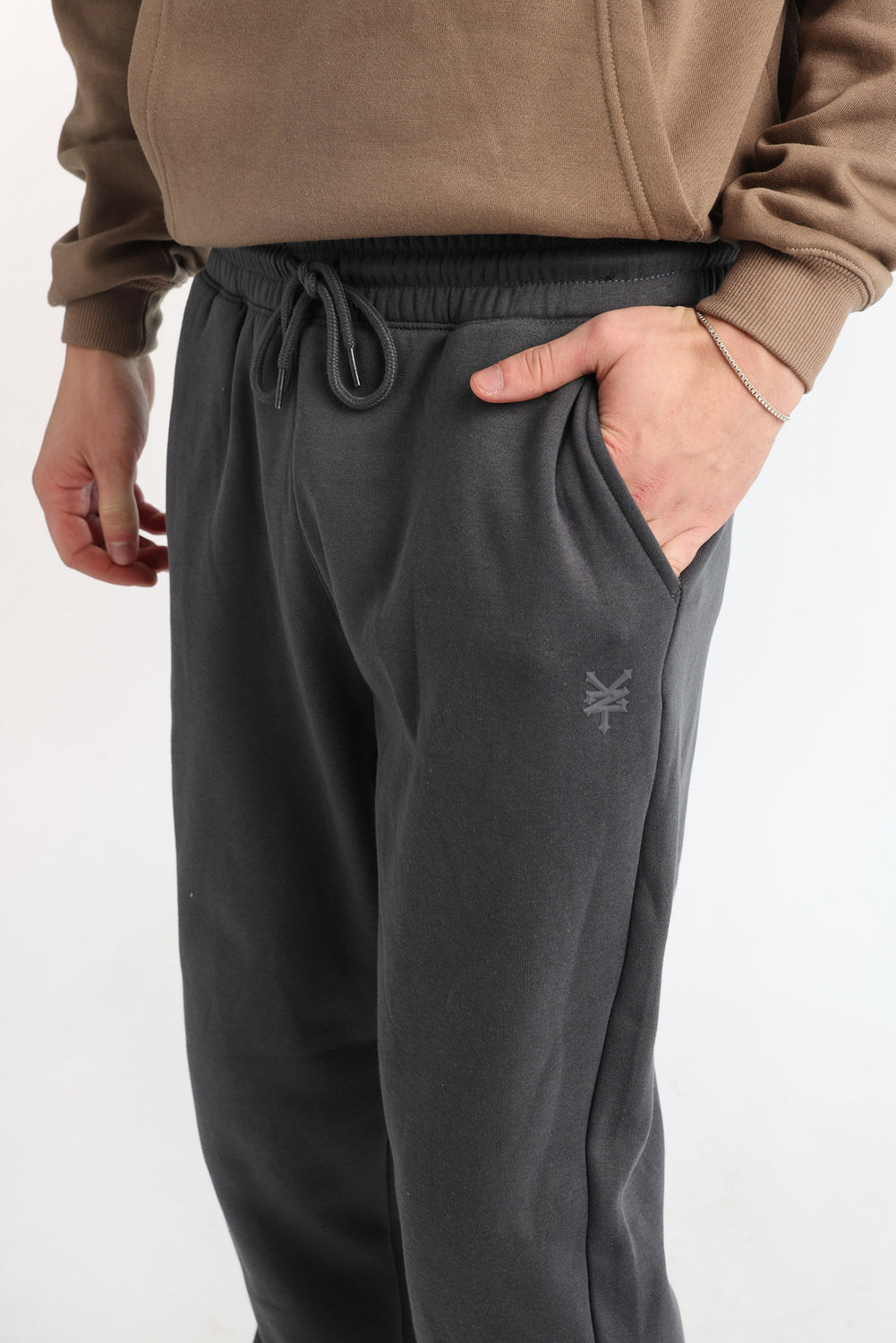 Jogger en molleton à logo ton sur ton Zoo York Jogger en molleton à logo ton sur ton Zoo York - West49