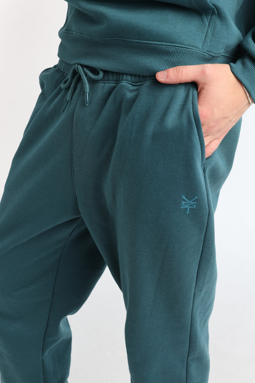 Jogger en molleton à logo ton sur ton Zoo York Jogger en molleton à logo ton sur ton Zoo York - West49