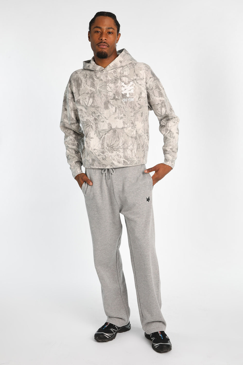 Jogger en molleton à jambe droite Zoo York Jogger en molleton à jambe droite Zoo York