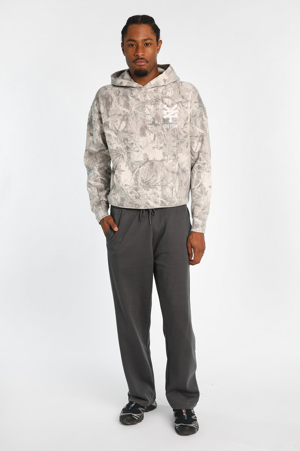 Jogger en molleton à jambe droite Zoo York Jogger en molleton à jambe droite Zoo York