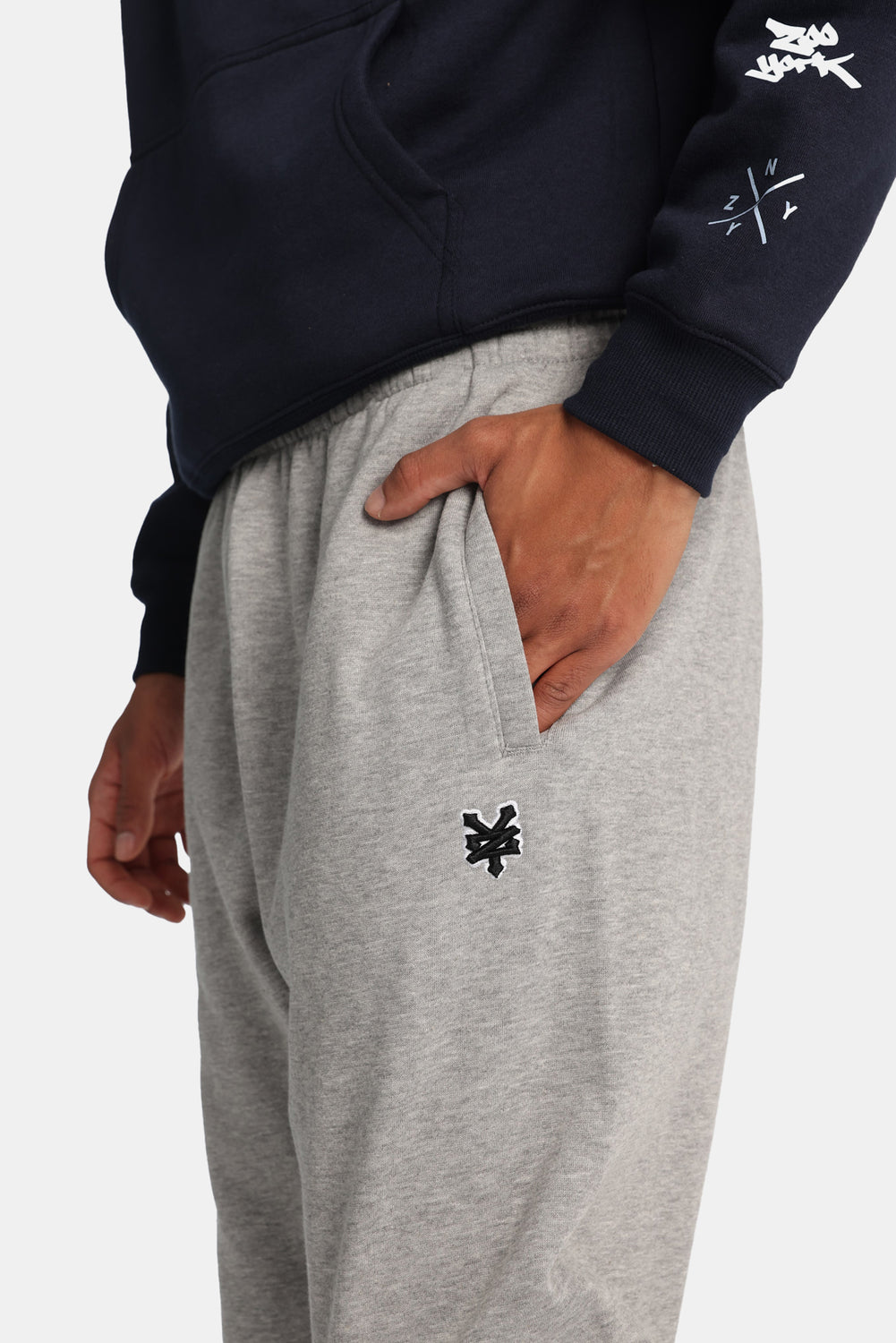 Jogger en molleton logo brodé Zoo York Jogger en molleton logo brodé Zoo York - West49