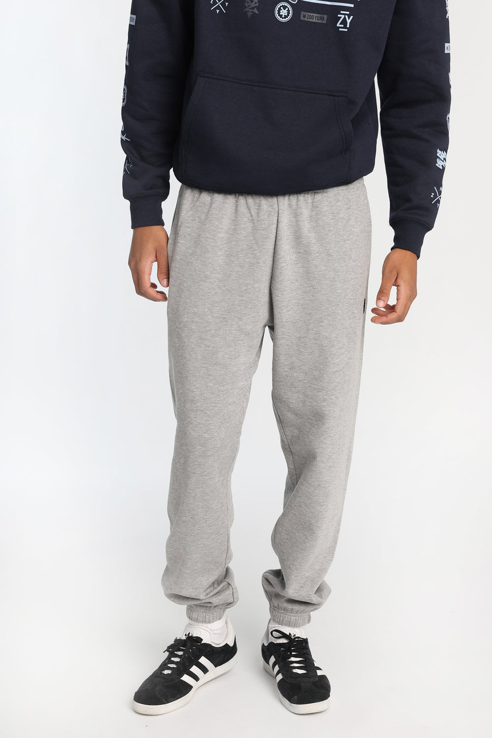 Jogger en molleton logo brodé Zoo York Jogger en molleton logo brodé Zoo York - West49