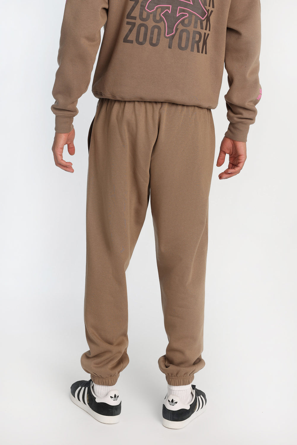 Jogger en molleton logo brodé Zoo York Jogger en molleton logo brodé Zoo York - West49