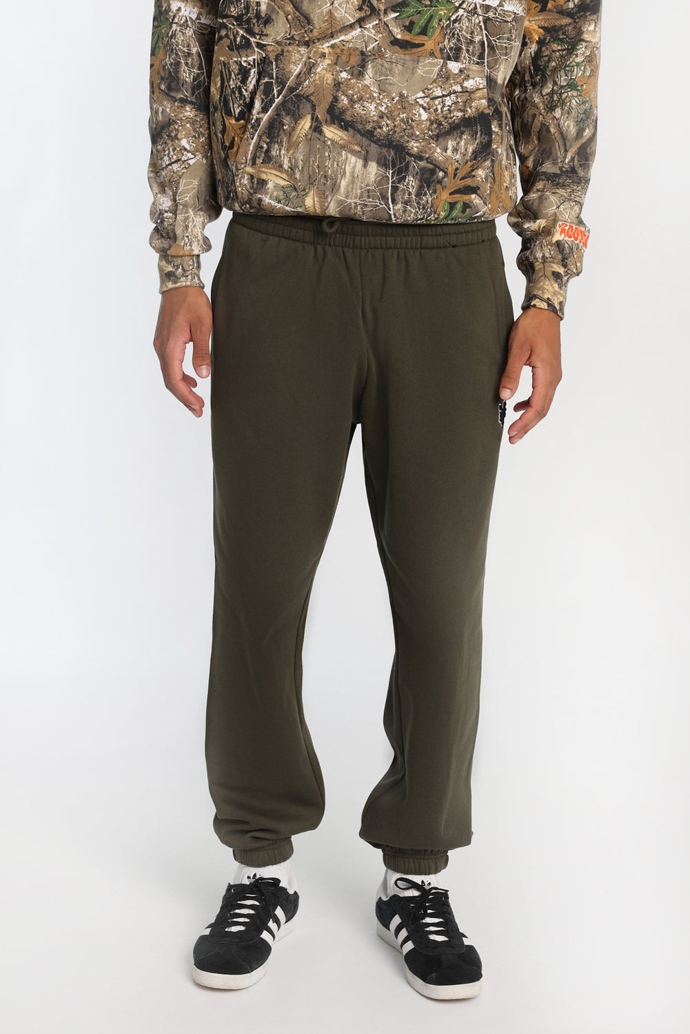 Jogger en molleton logo brodé Zoo York Jogger en molleton logo brodé Zoo York