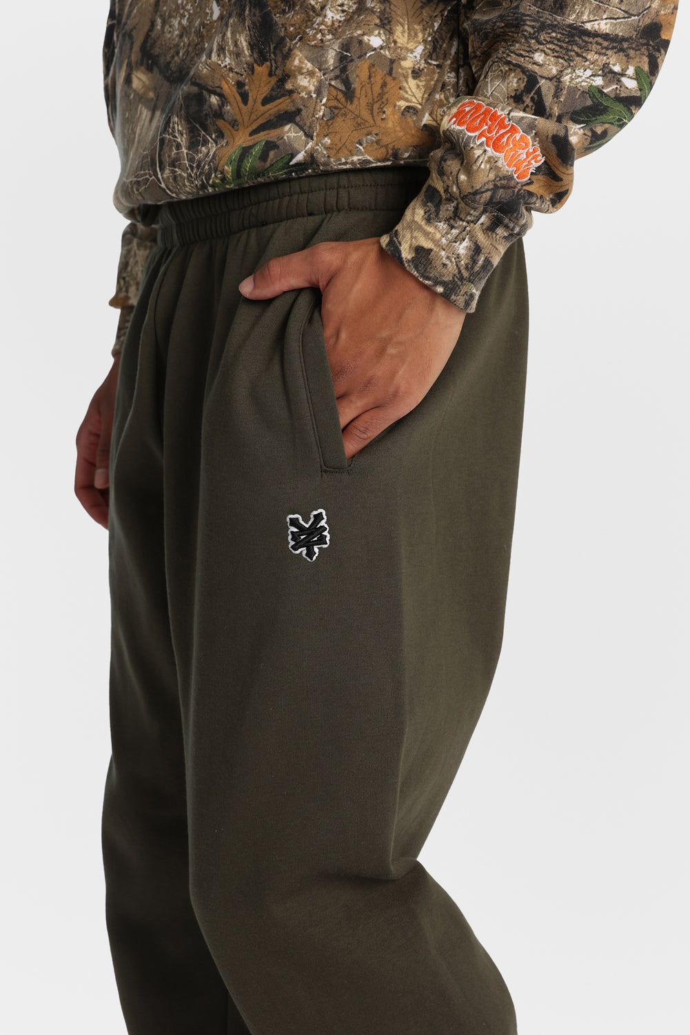 Jogger en molleton logo brodé Zoo York Jogger en molleton logo brodé Zoo York - West49