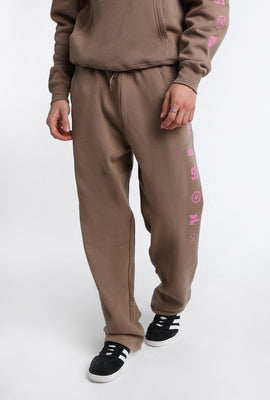 Zoo York Contrast Logo Straight Leg Sweatpants