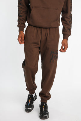 Jogger en molleton imprimé gothique Arsenic