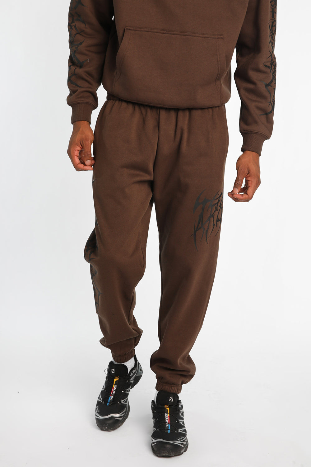 Jogger en molleton imprimé gothique Arsenic Jogger en molleton imprimé gothique Arsenic