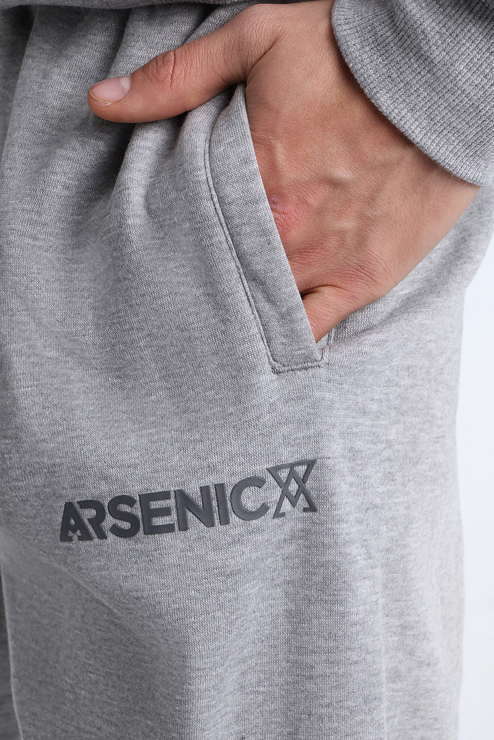 Jogger en molleton imprimé logo HD Arsenic Jogger en molleton imprimé logo HD Arsenic - West49