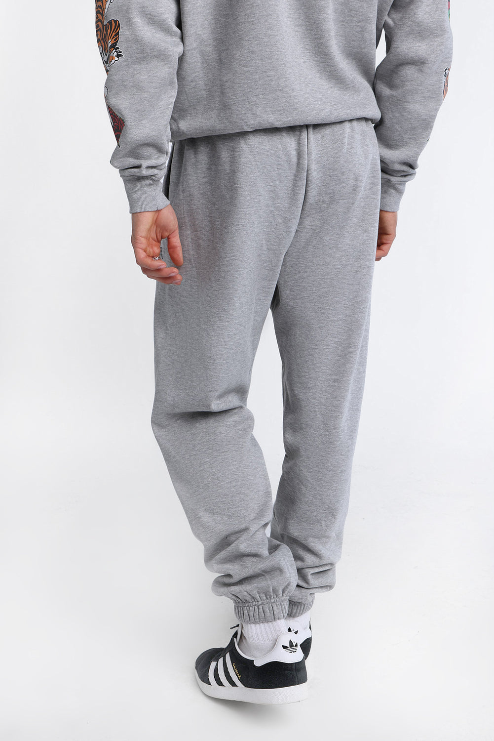 Jogger en molleton imprimé logo HD Arsenic Jogger en molleton imprimé logo HD Arsenic - West49