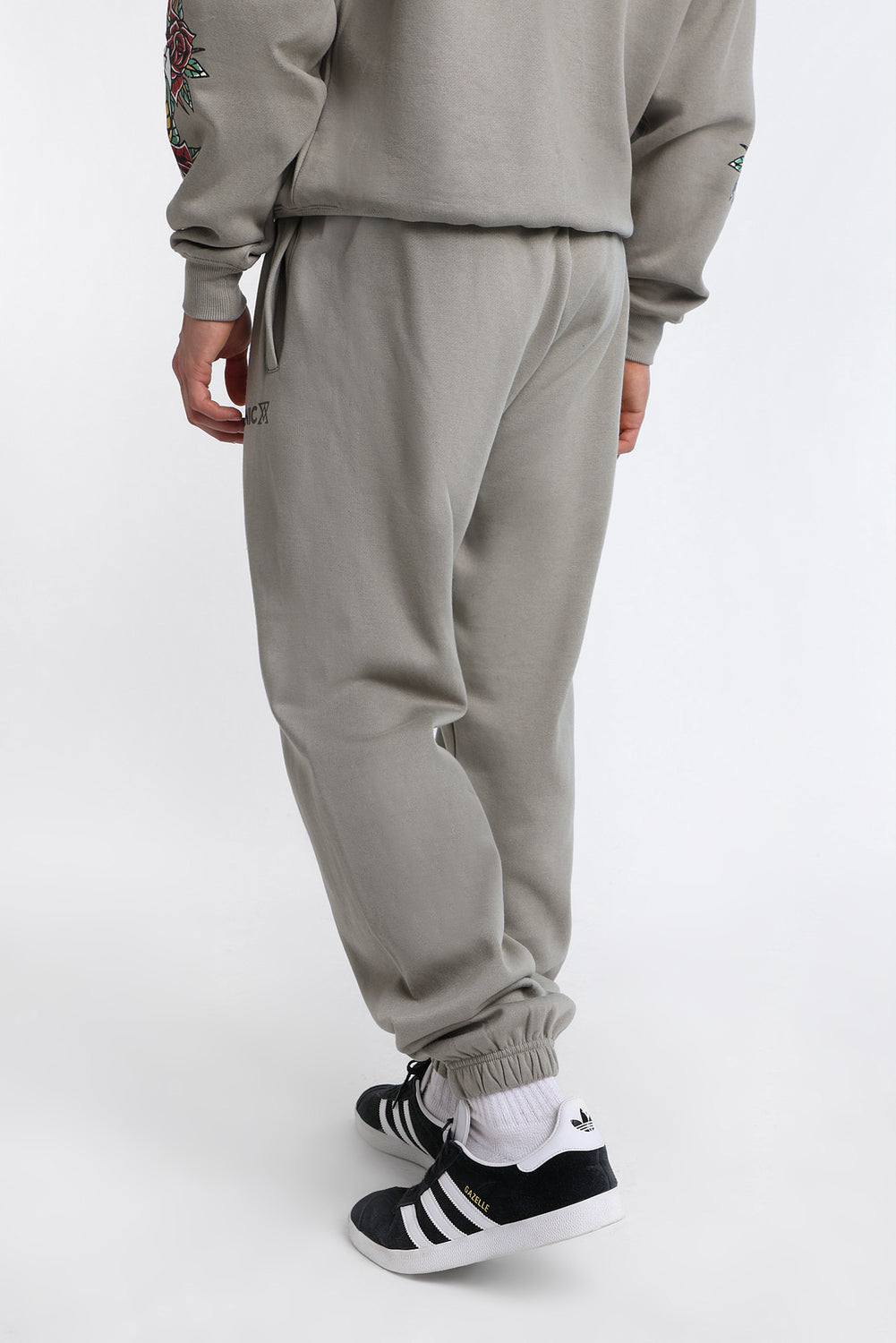 Jogger en molleton imprimé logo HD Arsenic Jogger en molleton imprimé logo HD Arsenic - West49