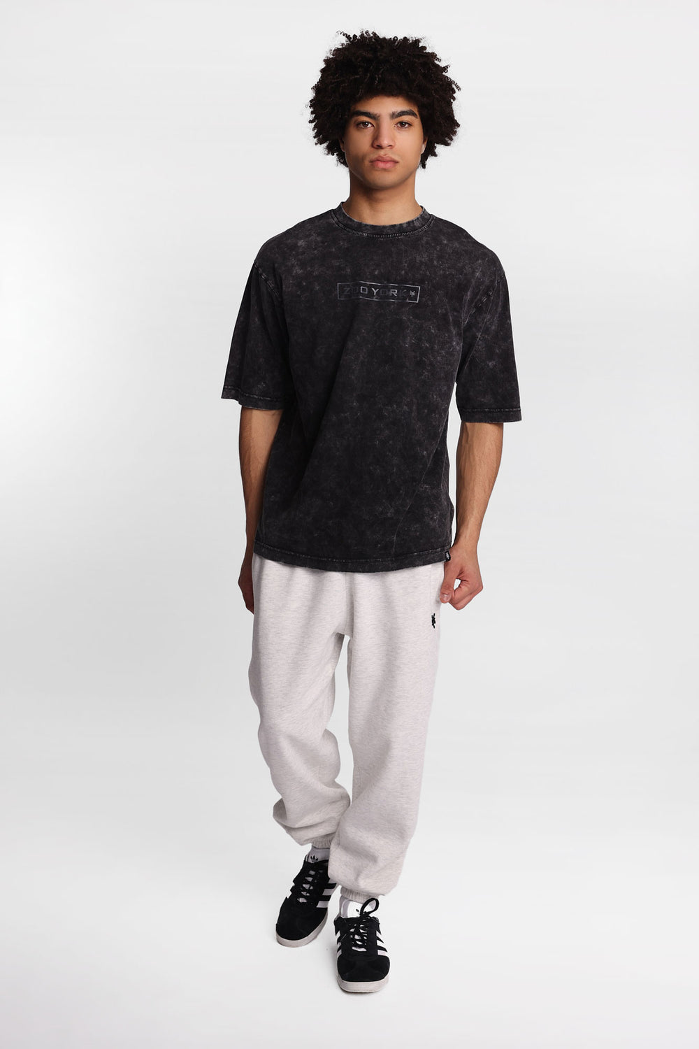Pantalon de survêtement à logo brodé Zoo York Pantalon de survêtement à logo brodé Zoo York