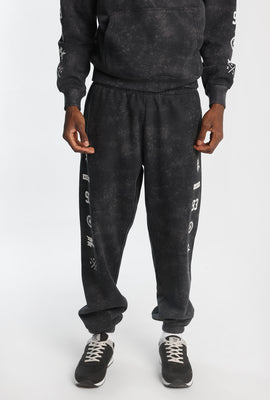 Zoo York Allover Washed Printed Sweatpants