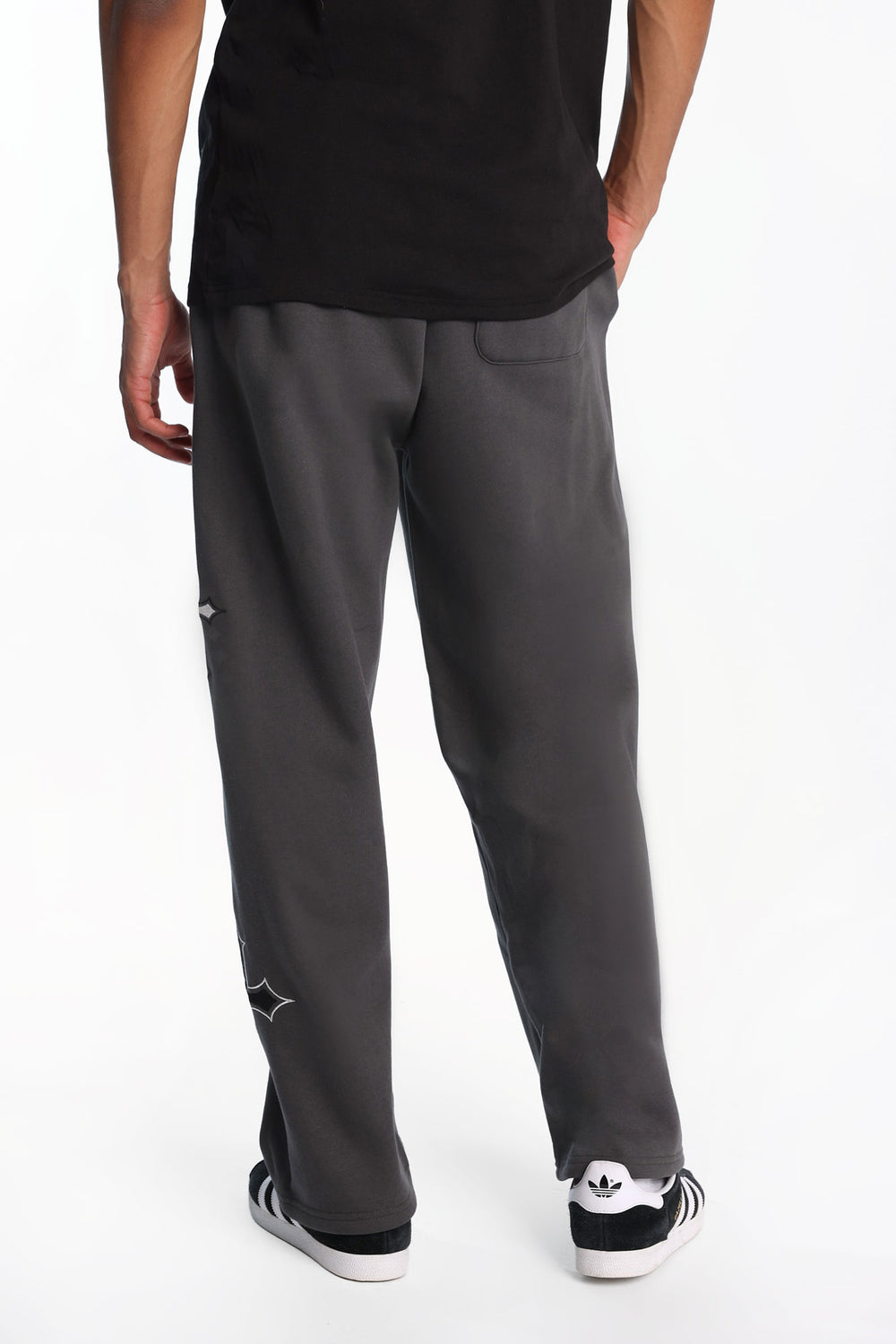 Arsenic Crosses Straight Leg Sweatpants Arsenic Crosses Straight Leg Sweatpants