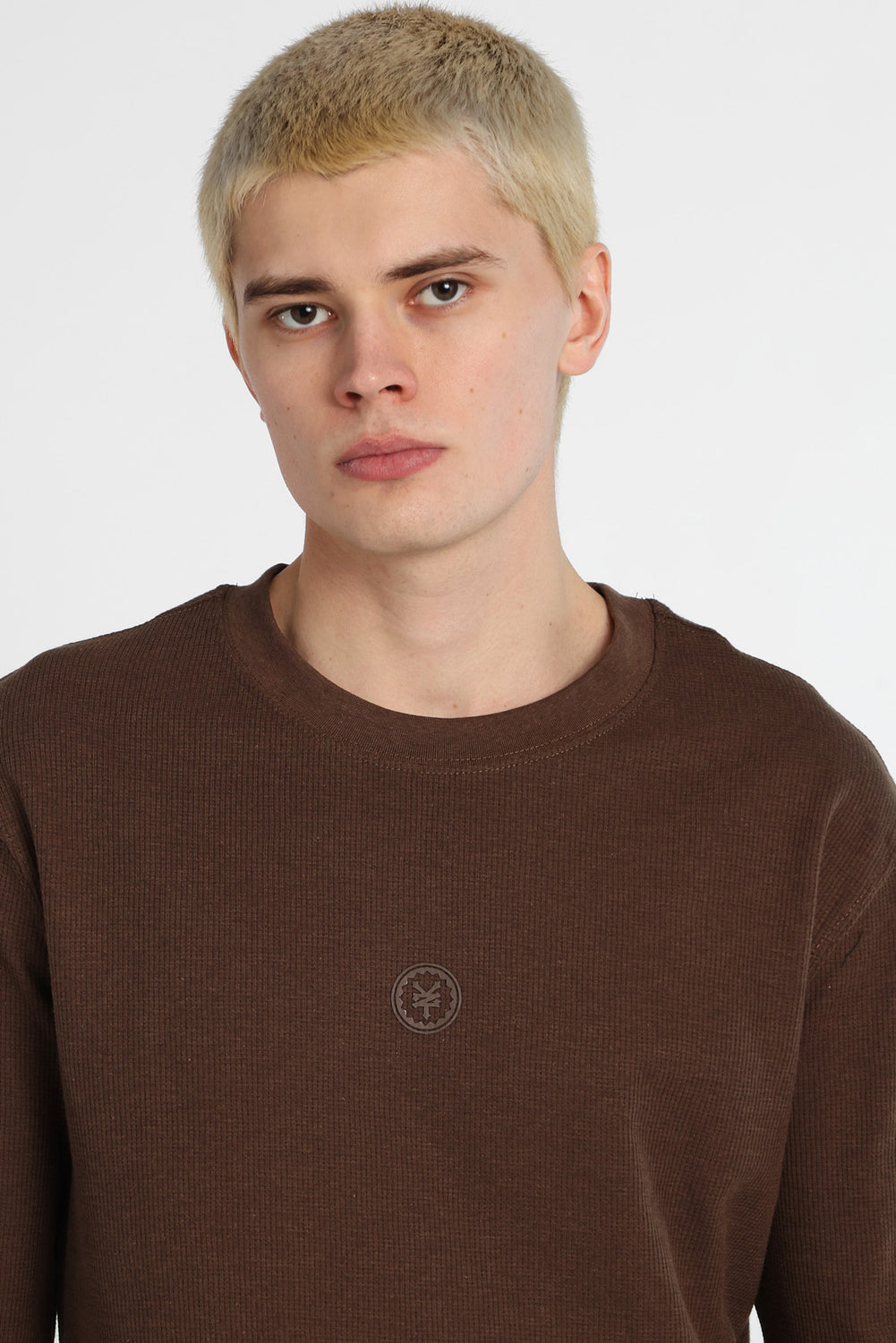 Zoo York Thermal Waffle Knit Long Sleeve Top Zoo York Thermal Waffle Knit Long Sleeve Top