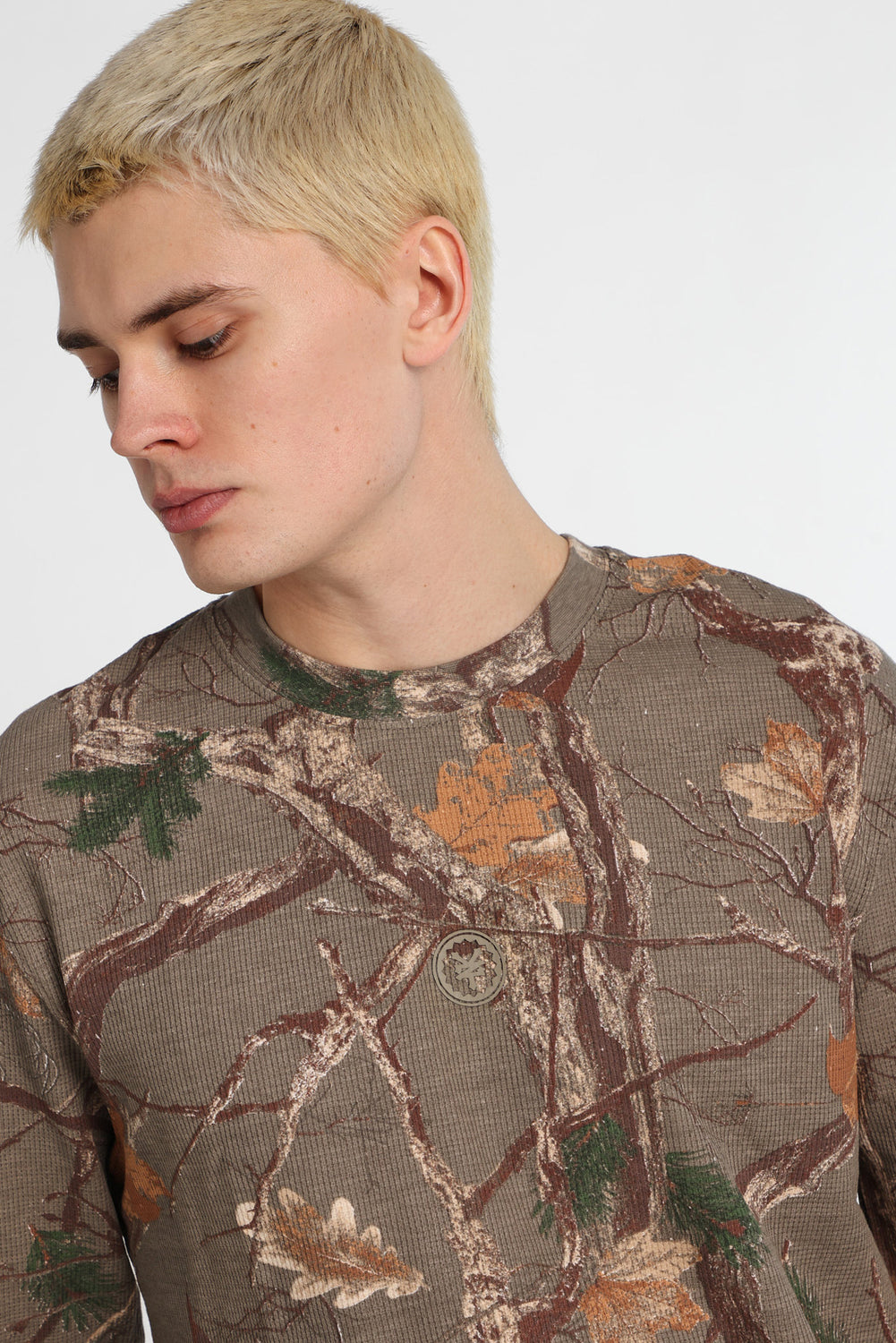 Zoo York Thermal Waffle Knit Long Sleeve Top Zoo York Thermal Waffle Knit Long Sleeve Top