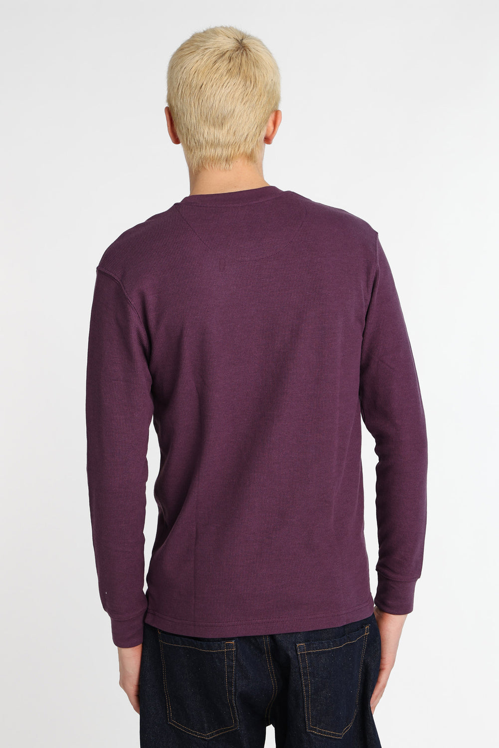 Zoo York Thermal Waffle Knit Long Sleeve Top Zoo York Thermal Waffle Knit Long Sleeve Top