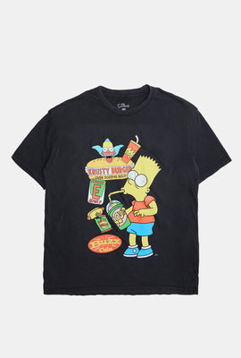 T-shirt imprimé Les Simpsons homme