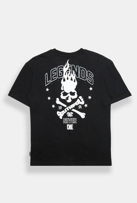 Southpole Skulls & Bones Graphic Tee