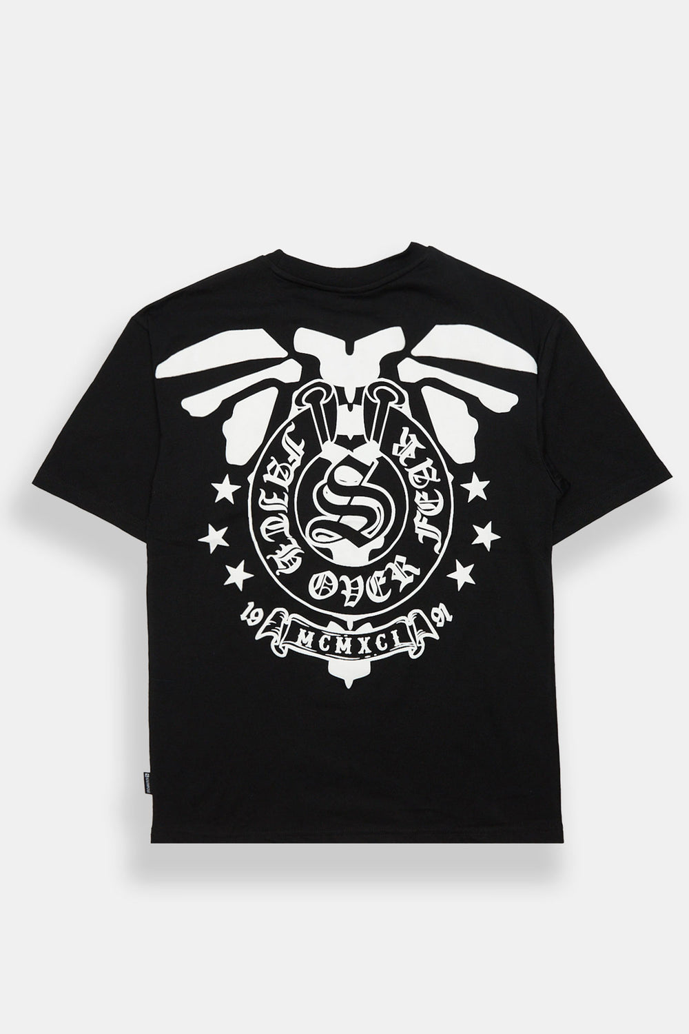 Southpole Gothic Skull Graphic Tee Southpole Gothic Skull Graphic Tee