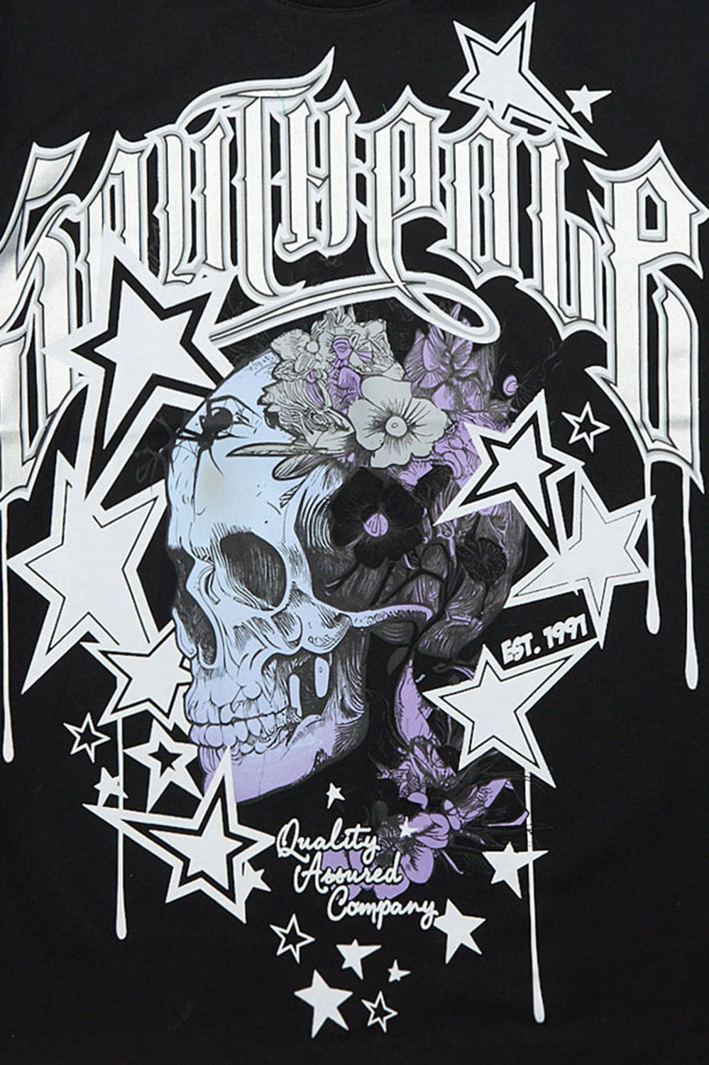 T-shirt imprimé crâne et étoiles Southpole T-shirt imprimé crâne et étoiles Southpole