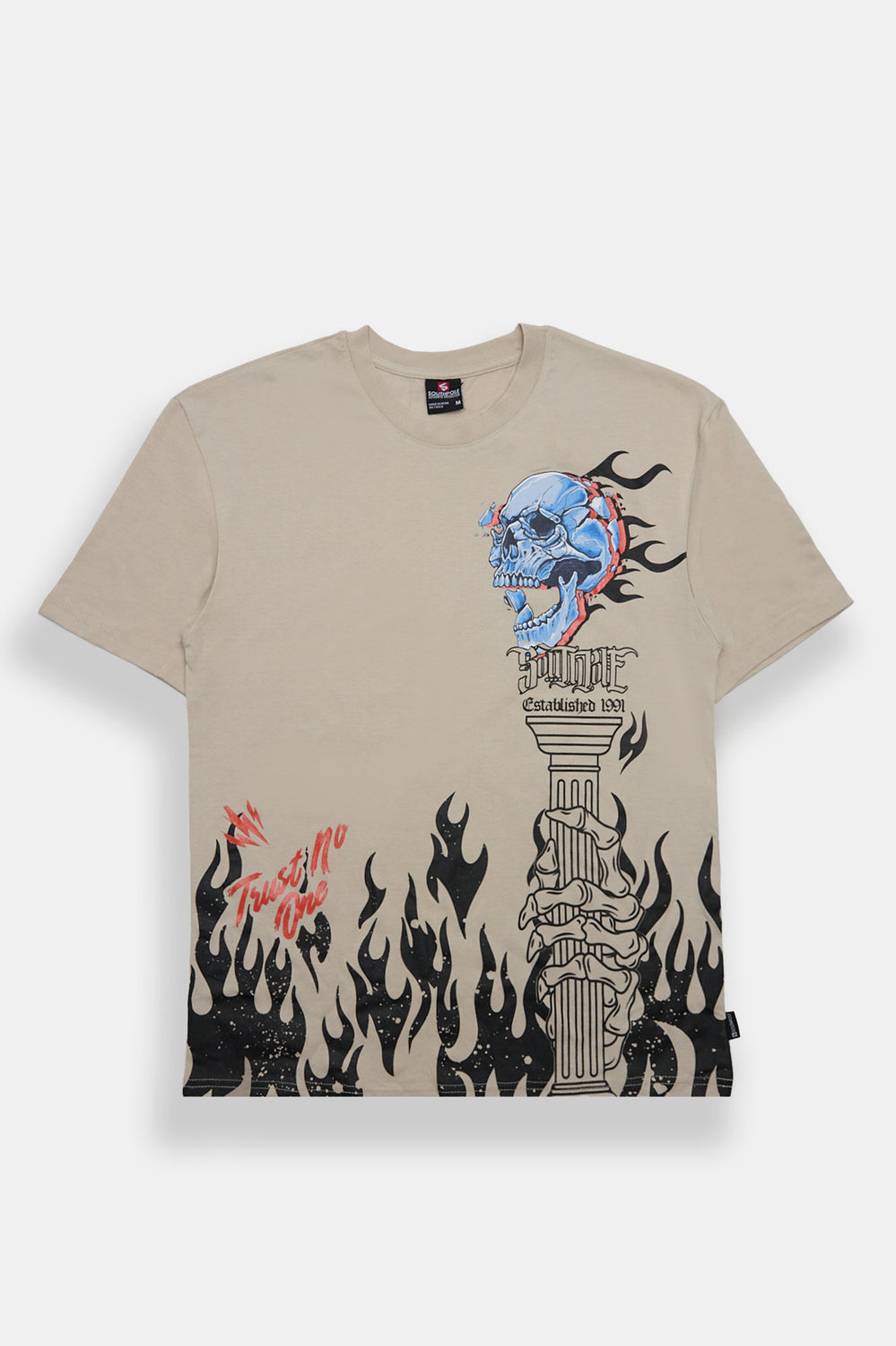 Southpole Trust No One Graphic Tee Southpole Trust No One Graphic Tee
