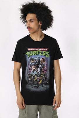 T-Shirt Imprimé Teenage Mutant Ninja Turtles Homme