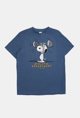 T-shirt imprimé Athletic Department Snoopy homme