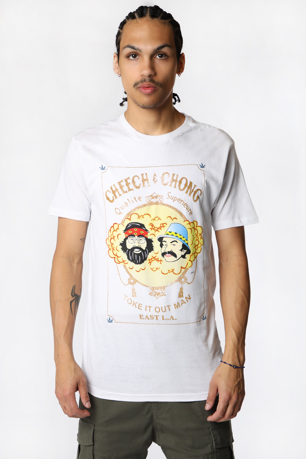 T-Shirt Imprimé Cheech & Chong East LA Homme T-Shirt Imprimé Cheech & Chong East LA Homme